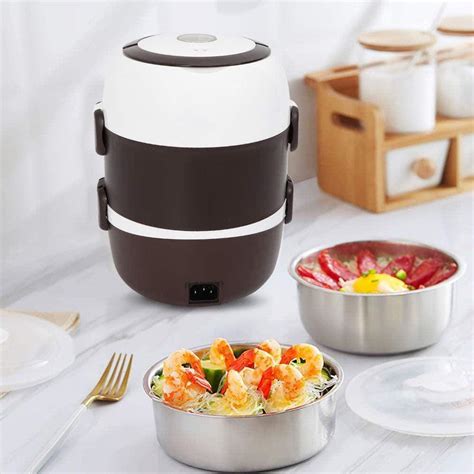 3 tier electric lunch box singapore|Electric Lunch Box (3) .